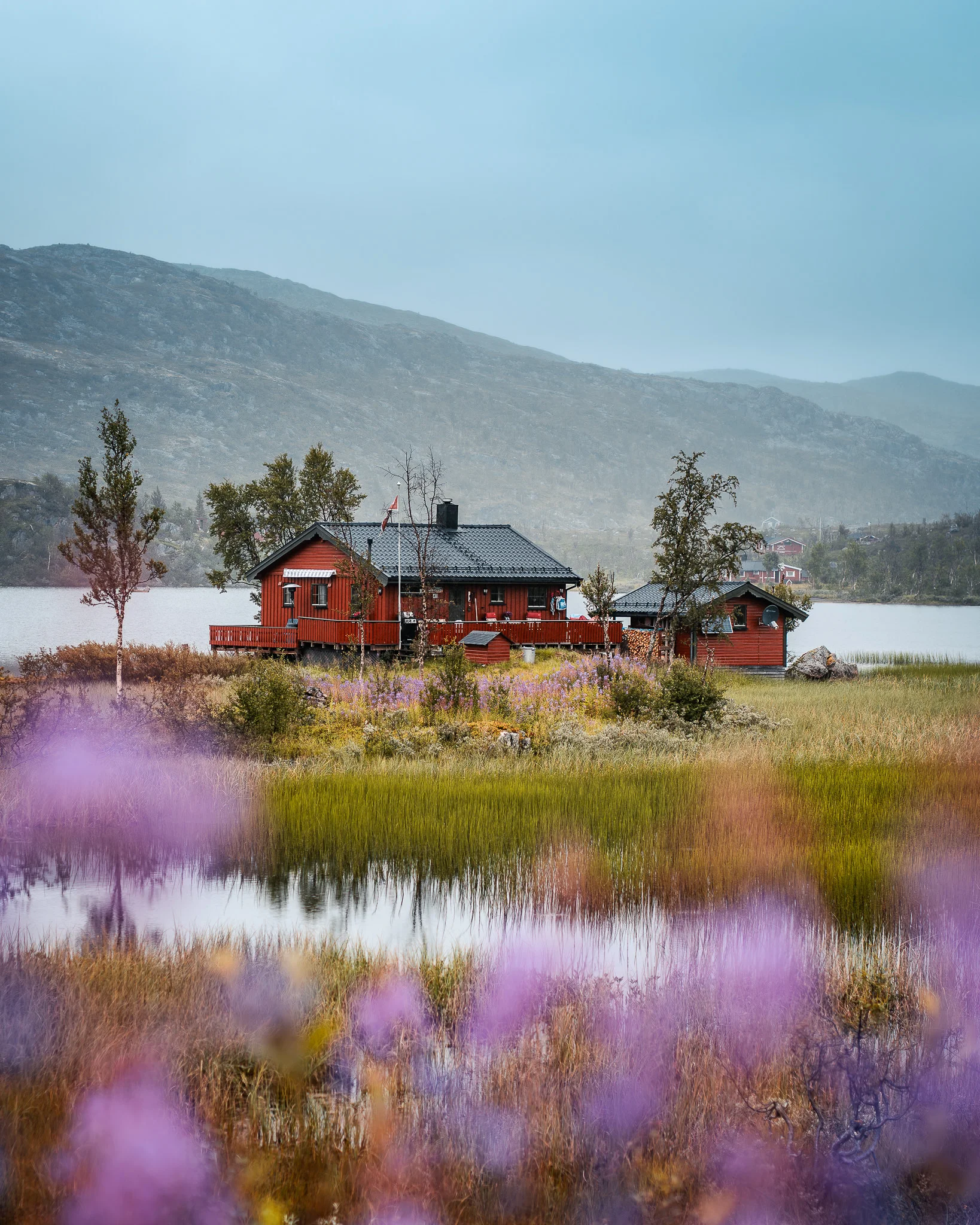 Landscape photography Altusried – lake and mountain reflection